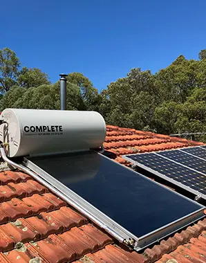 Complete Hot Water Solar and Air